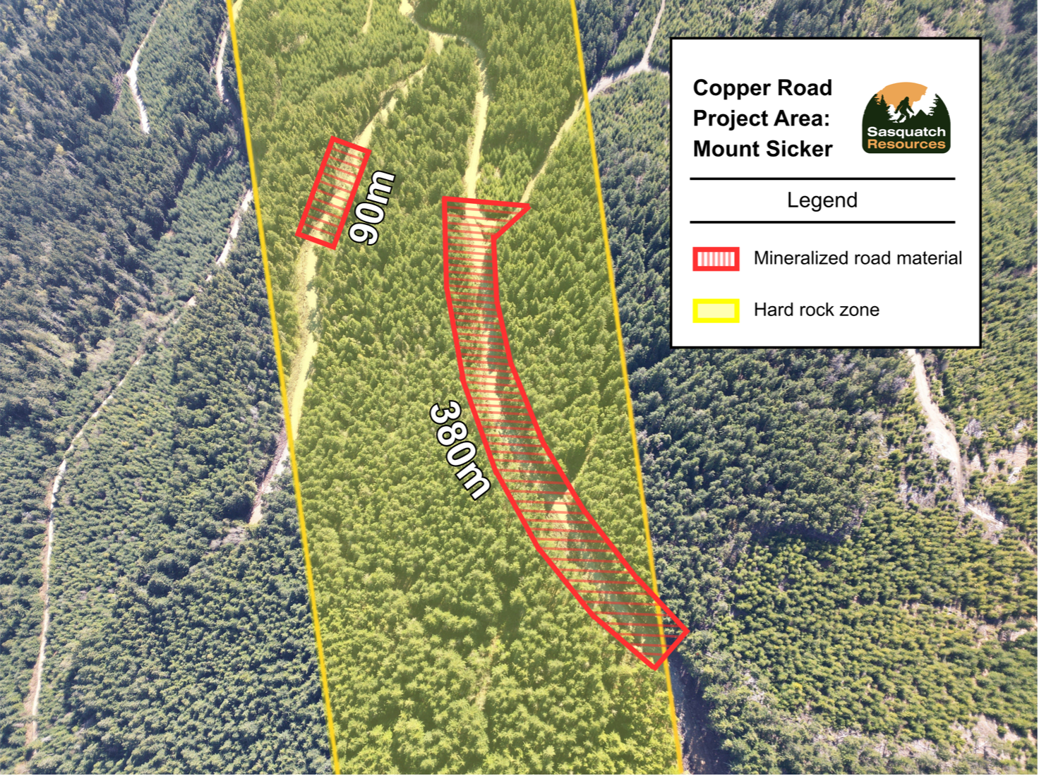 Map 1 – Copper Road Project Area