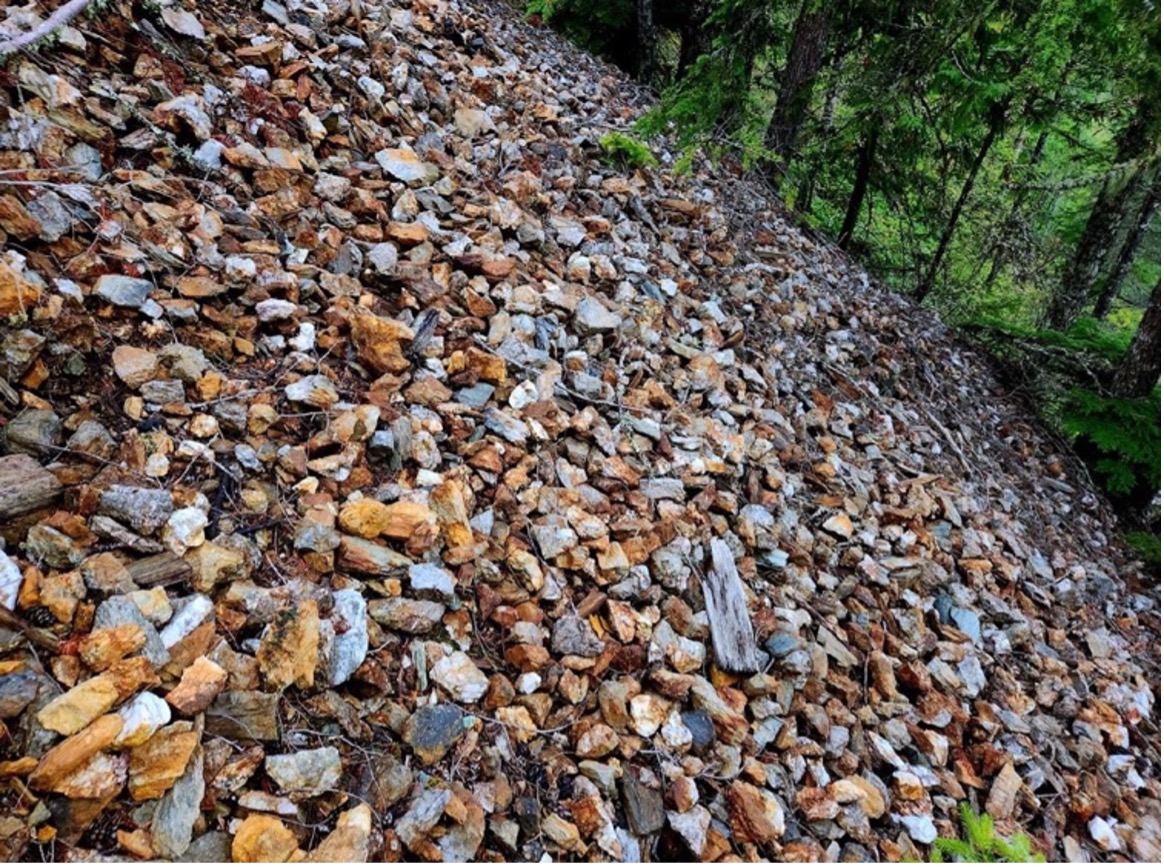 Figure 3. More waste rock