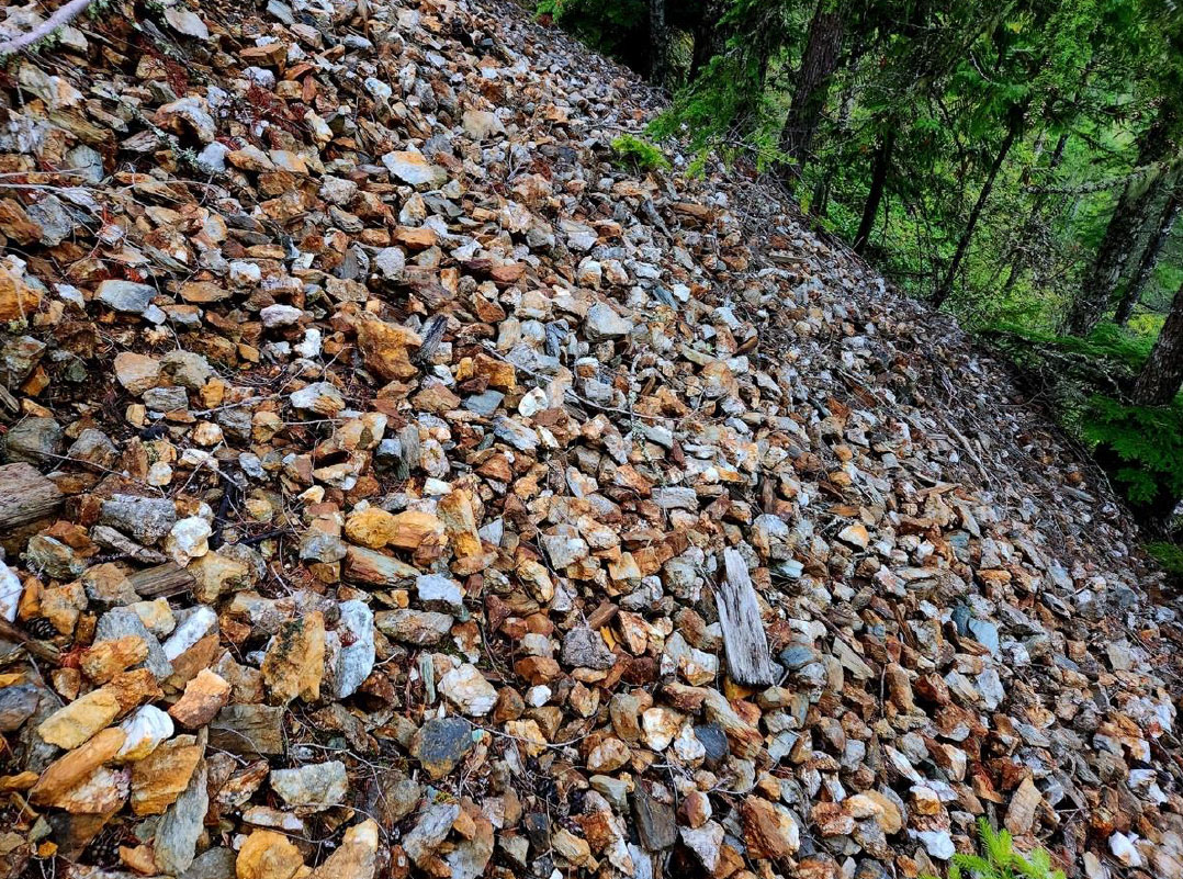 Figure 7: More waste rock