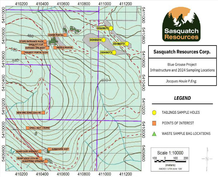 Blue Grouse map