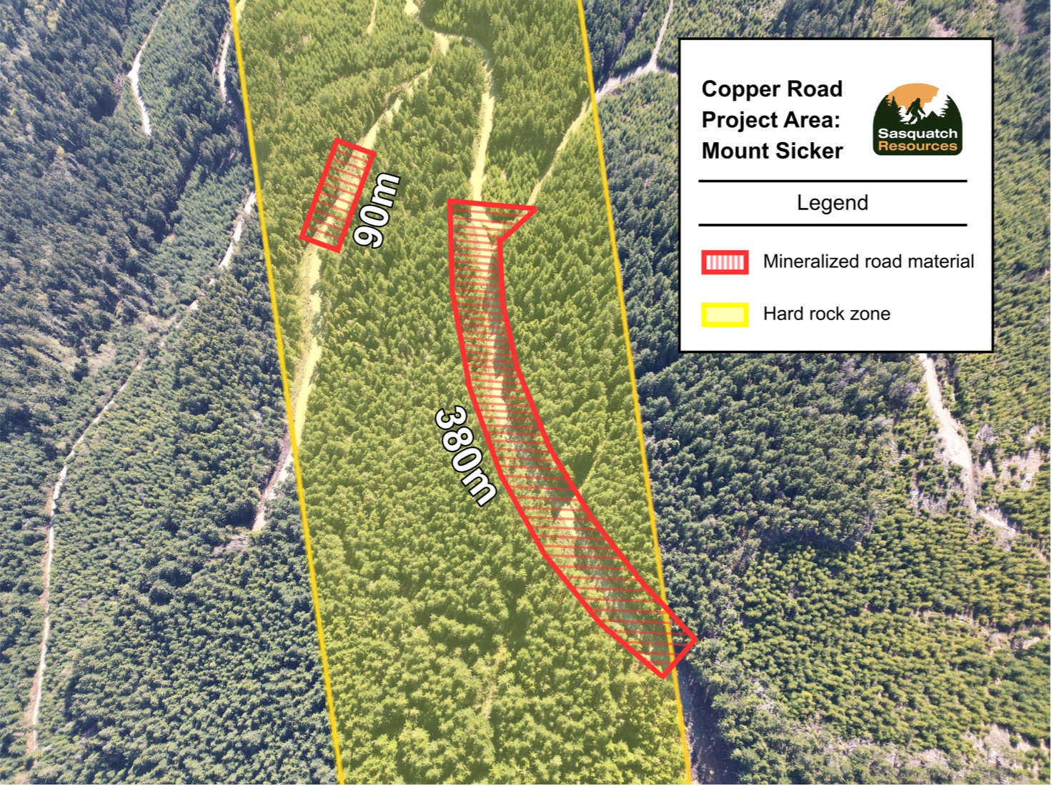 Map 1 · Copper Road Project Area